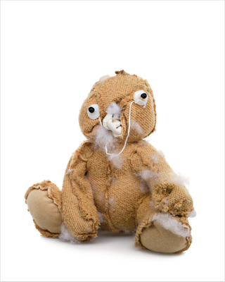 Illustration for article titled Teddy bears turned inside-out are the stuff of nightmares